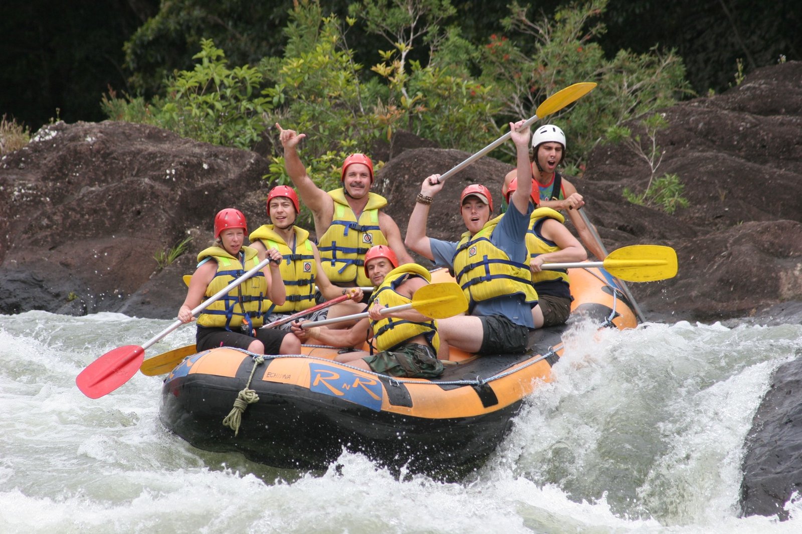 Whitewater rafting on the Chattooga River